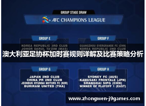 澳大利亚足协杯加时赛规则详解及比赛策略分析 澳大利亚足协杯加时赛规则详解及比赛策略分析